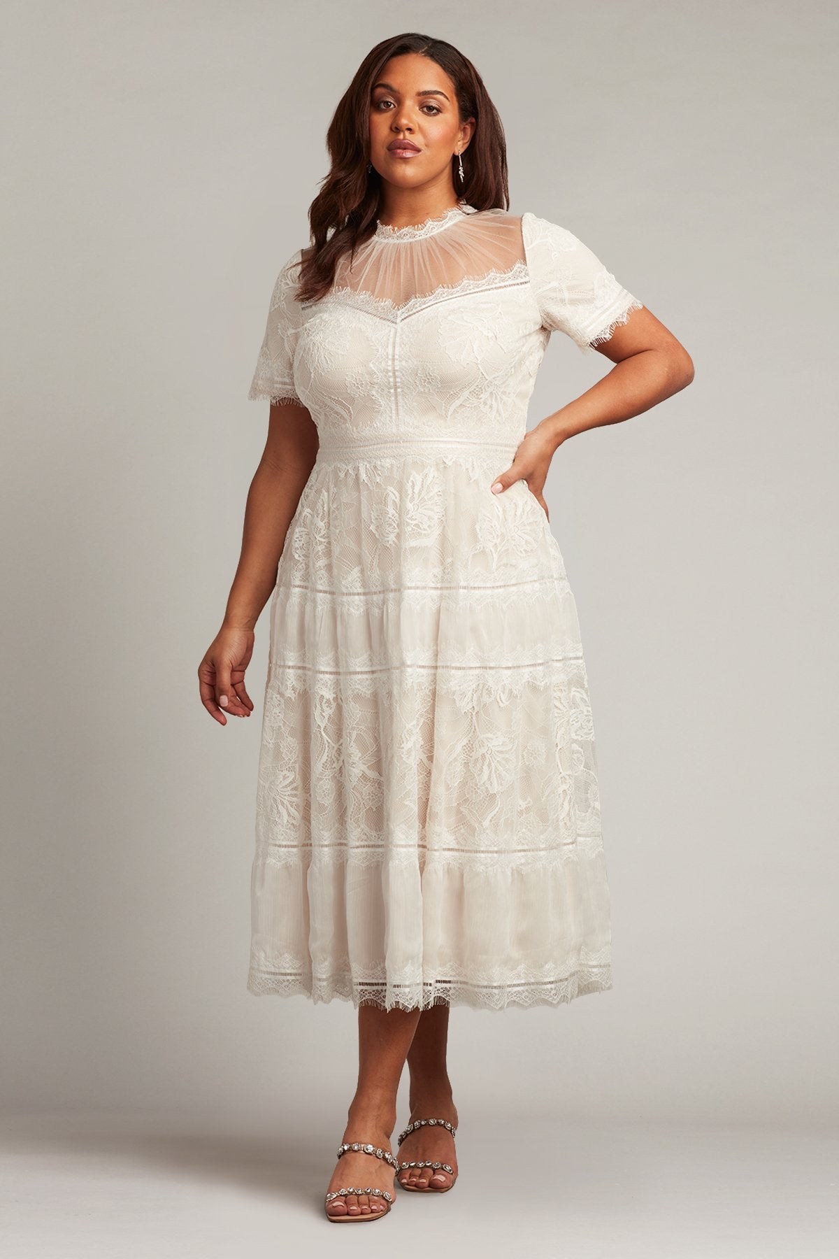 ivory camilla dress Cut Out Back Dress Ivory Tower Tales