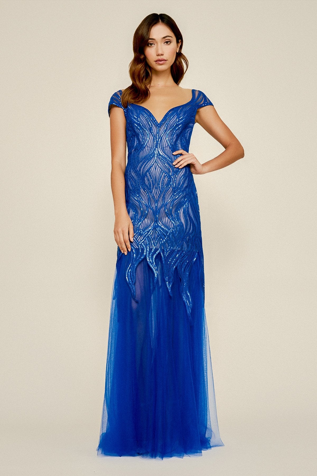 Euclid Sequin Bodice & Tulle Skirt Gown Tadashi Shoji Official Online Boutique Euclid Sequin Bodice & Tulle Skirt Gown Tadashi Shoji Official Online Boutique