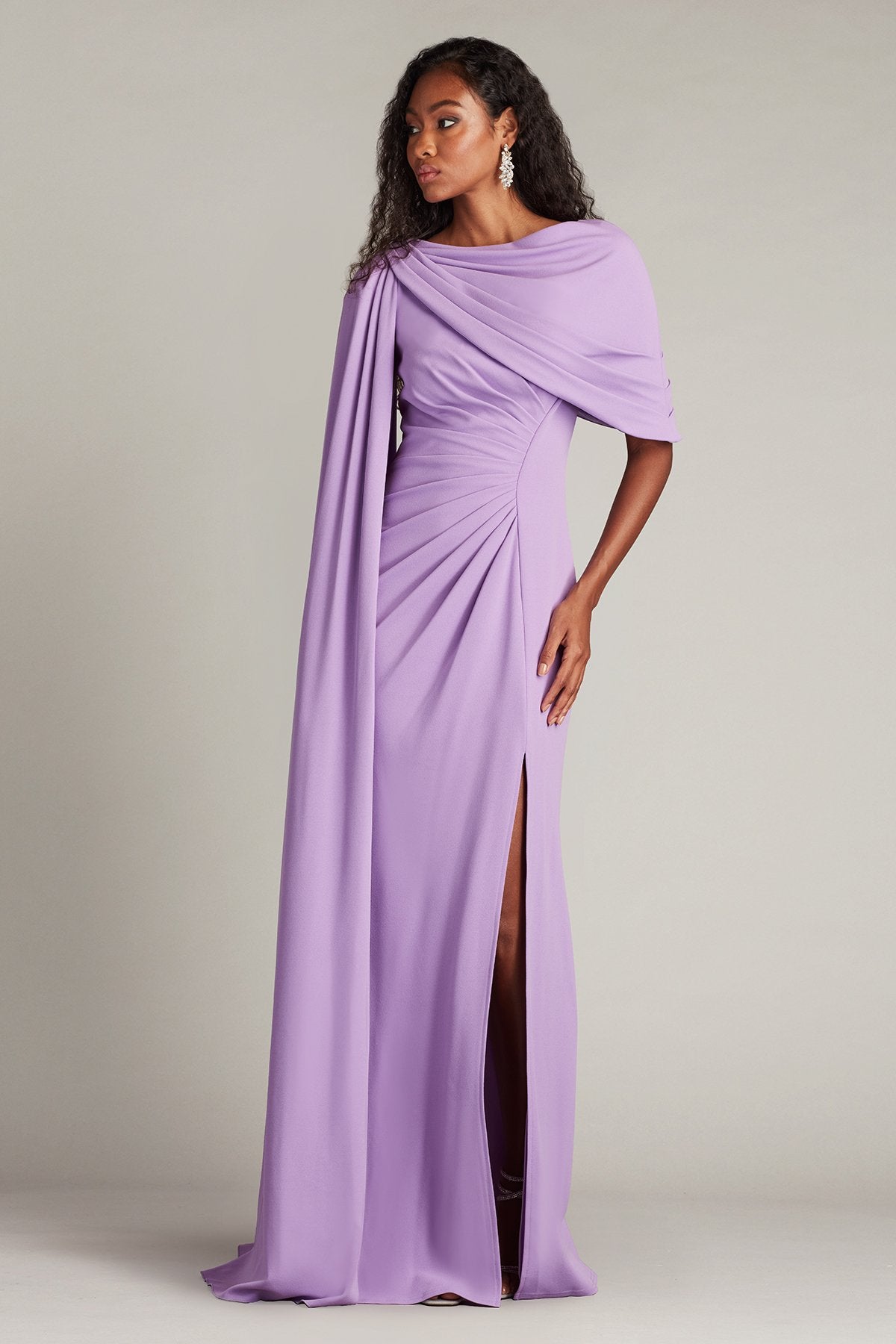 Acadia Shawl Draped Gown
