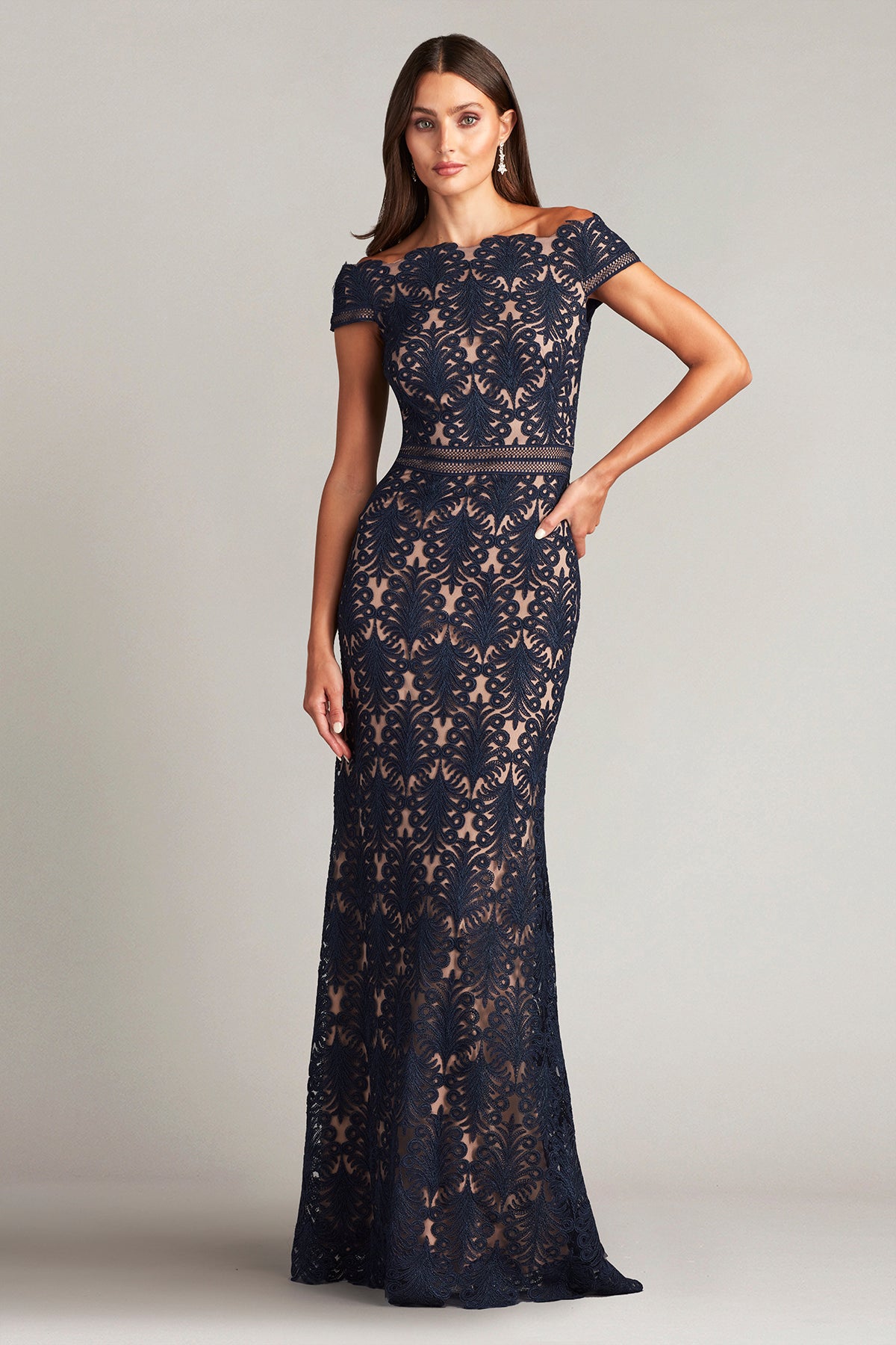 Dallise Embroidered Tulle Gown Tadashi Shoji Official Online Boutique Dallise Embroidered Tulle Gown Tadashi Shoji Official Online Boutique