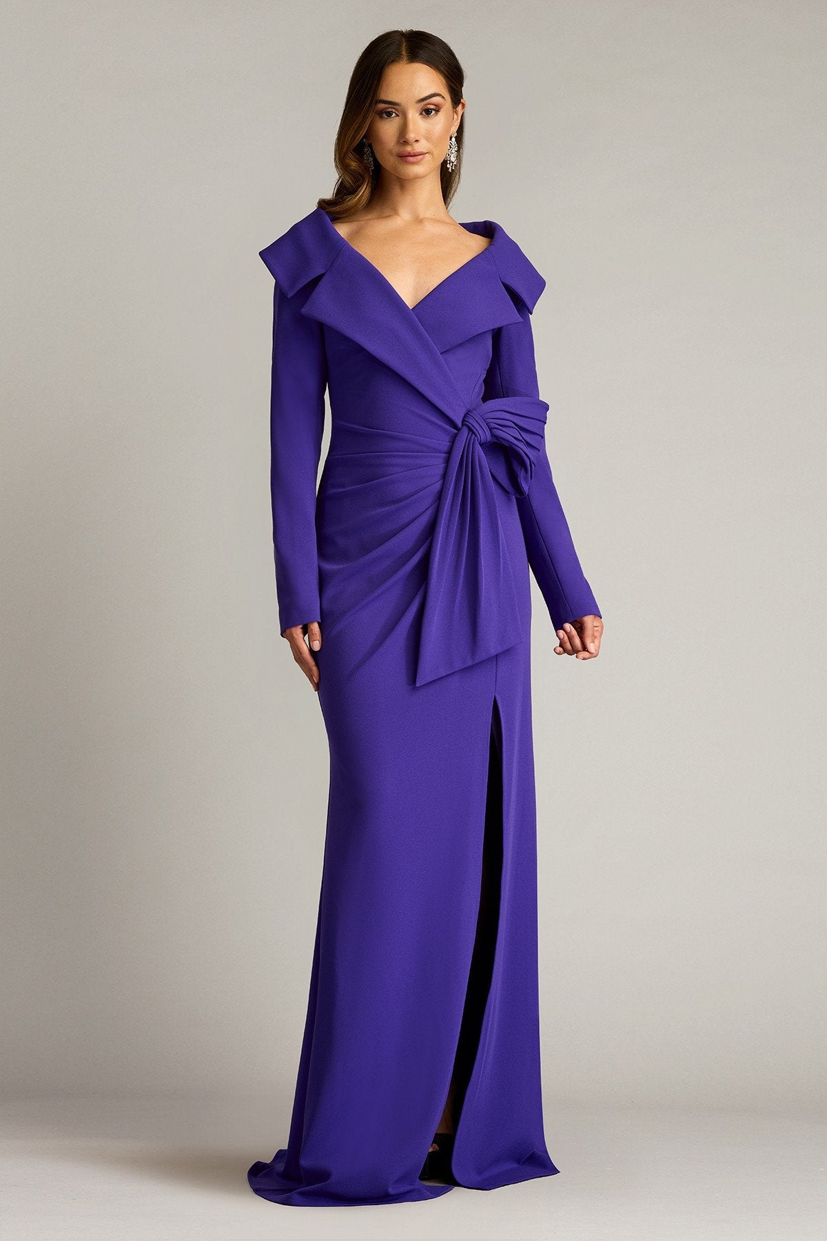 Boleyn Portrait Collar Gown  Tadashi Shoji Official Online Boutique