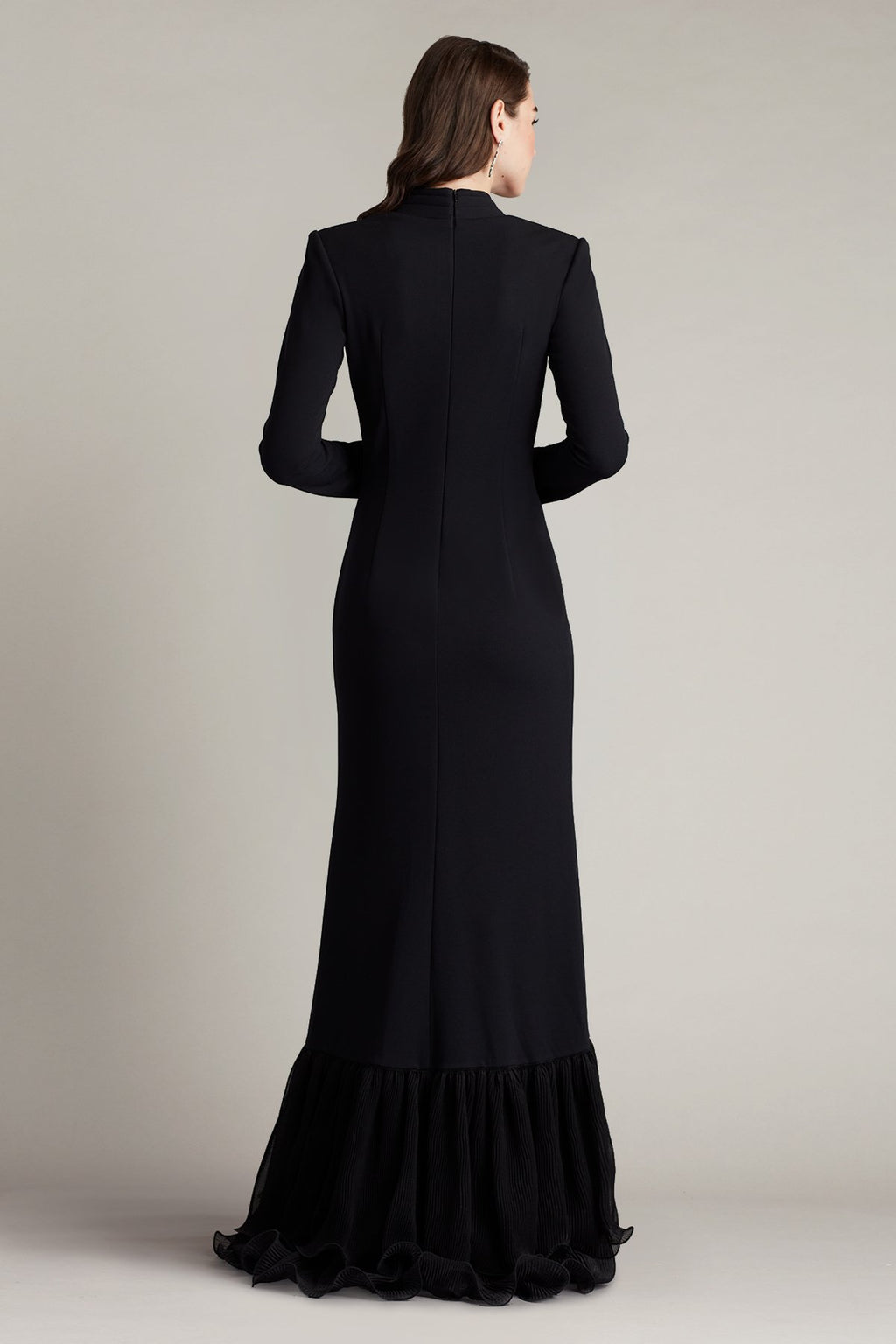 Malone Cascading Ruffle Gown