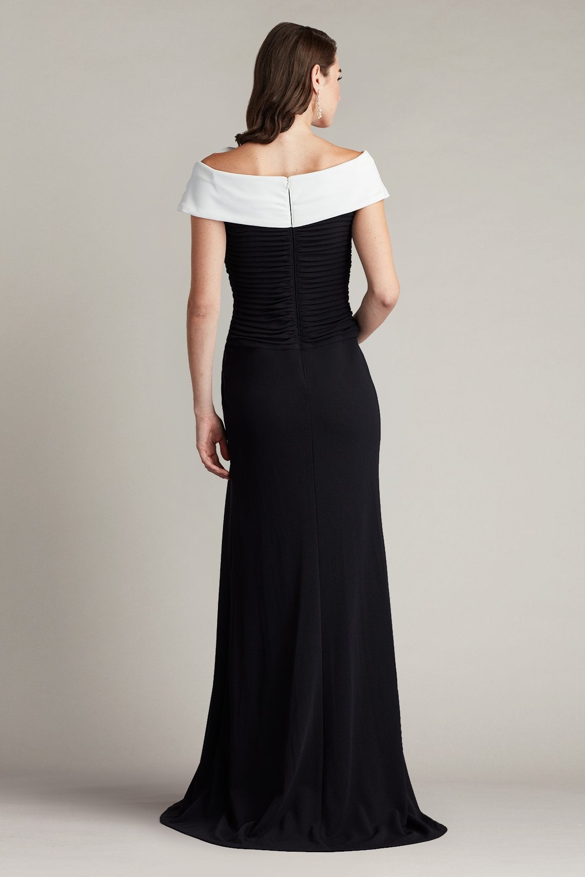 Darina Draped Bow Gown