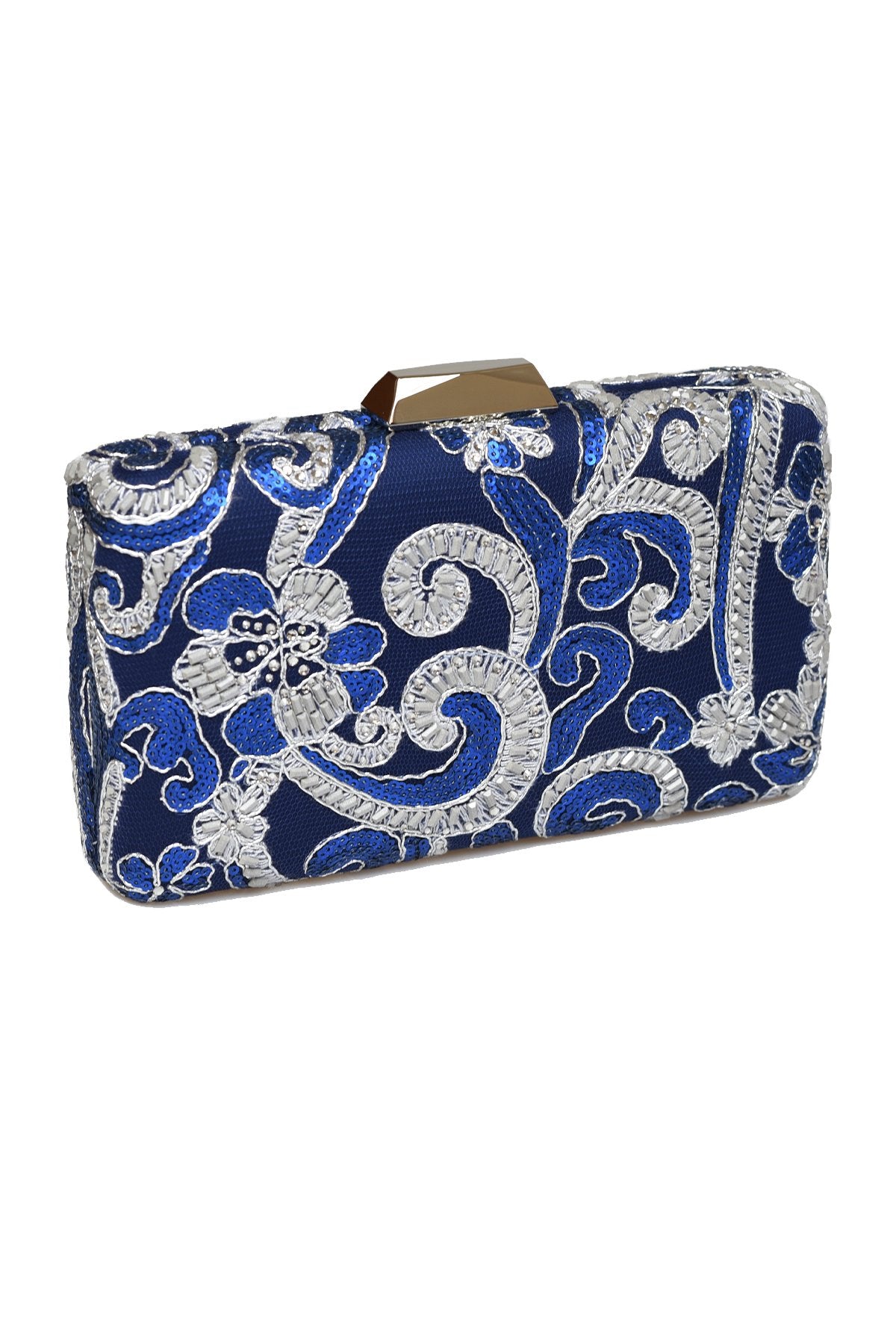 Knafo Shimmering Paillette Clutch