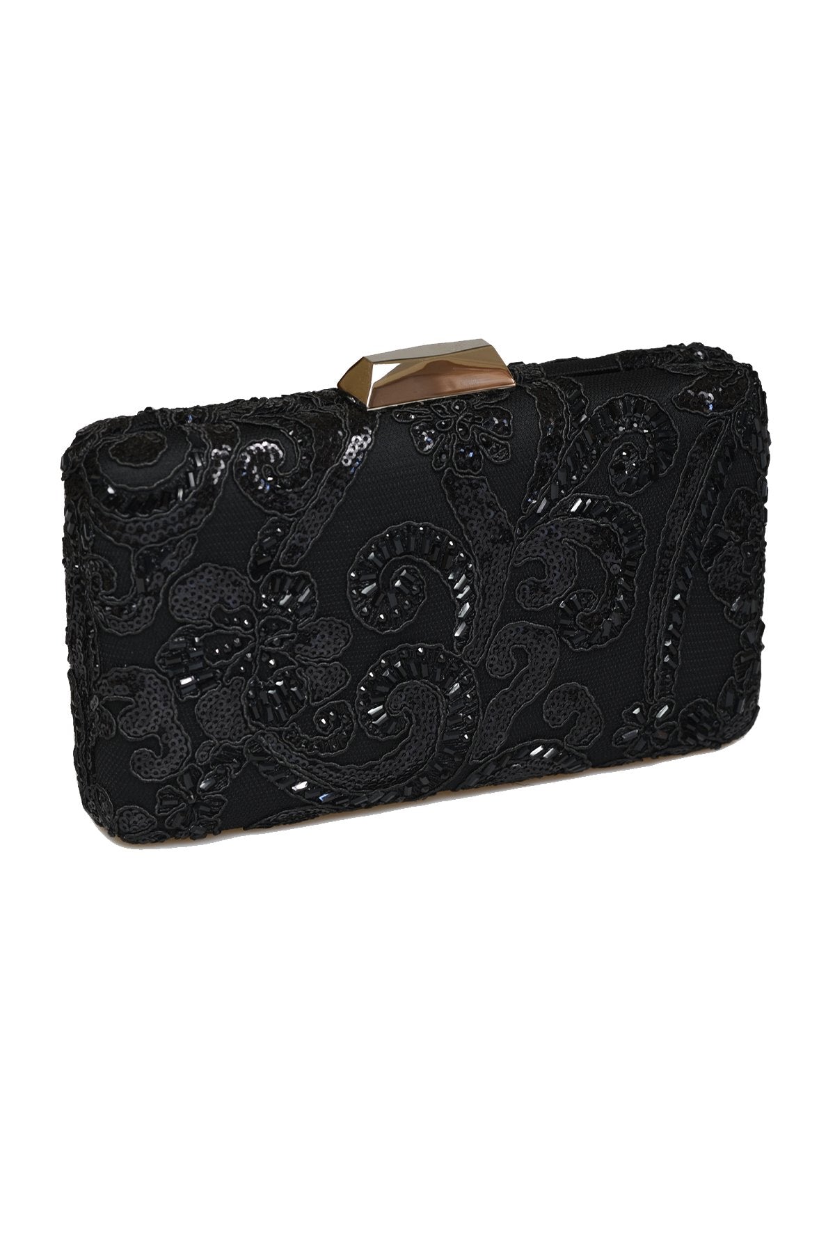 Knafo Shimmering Paillette Clutch