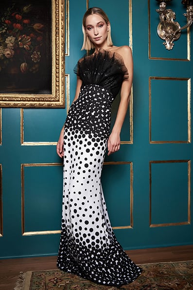 Lupita Tulle Bodice Gown