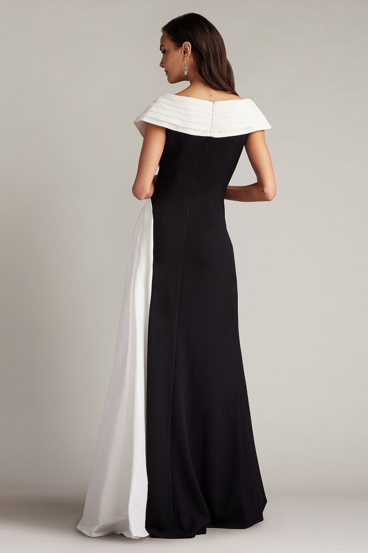 McKenna Draped Sash Gown