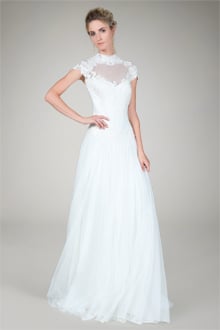Sweetheart Tulle Gown in Ivory