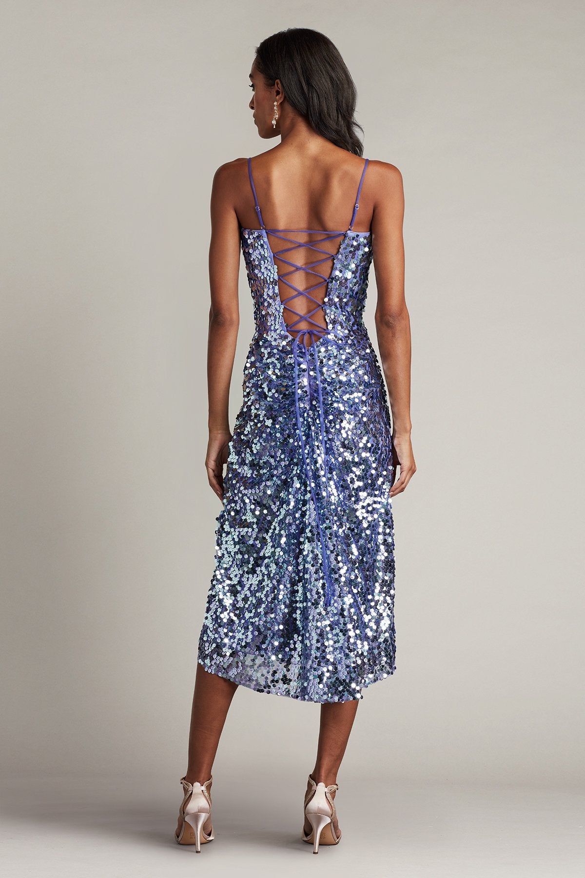 Mikala Sequin Corset Back Midi Dress Tadashi Shoji Official Online Boutique Mikala Sequin Corset Back Midi Dress Tadashi Shoji Official Online Boutique