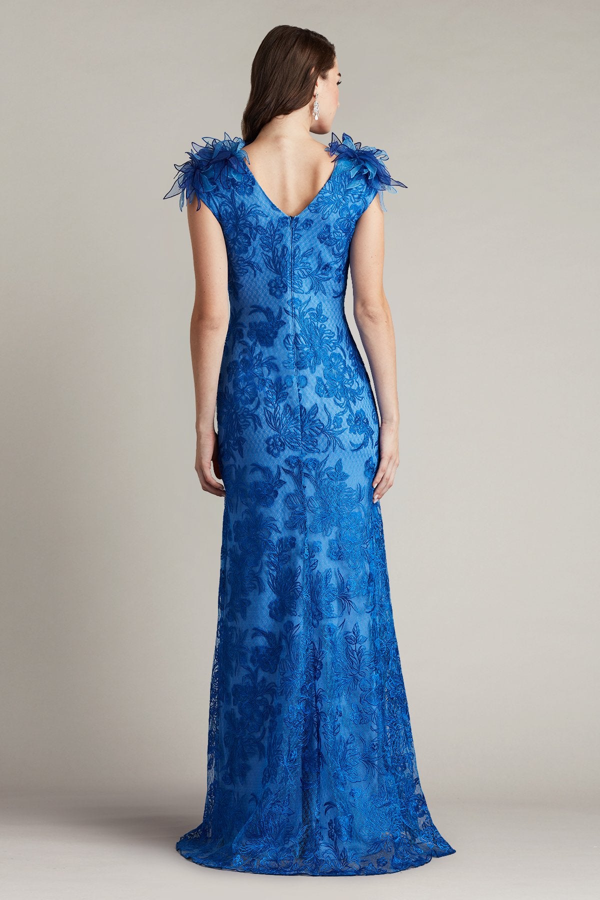 Liana Floral Embellished Gown