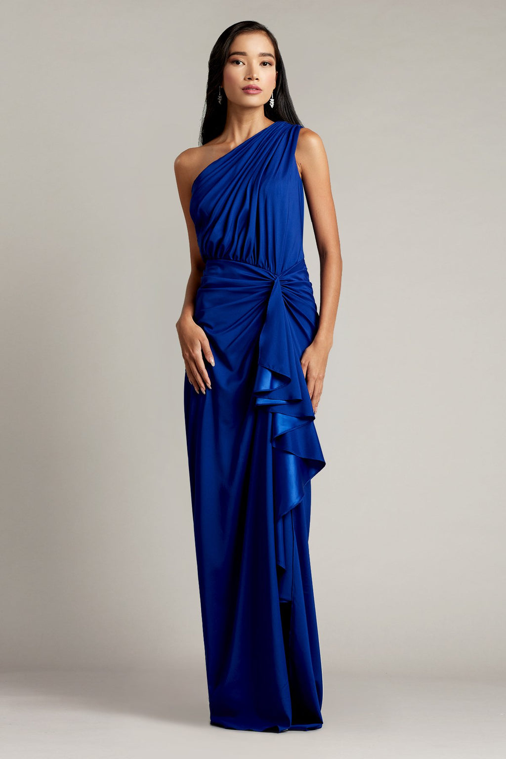 Lena Waterfall Drape Gown