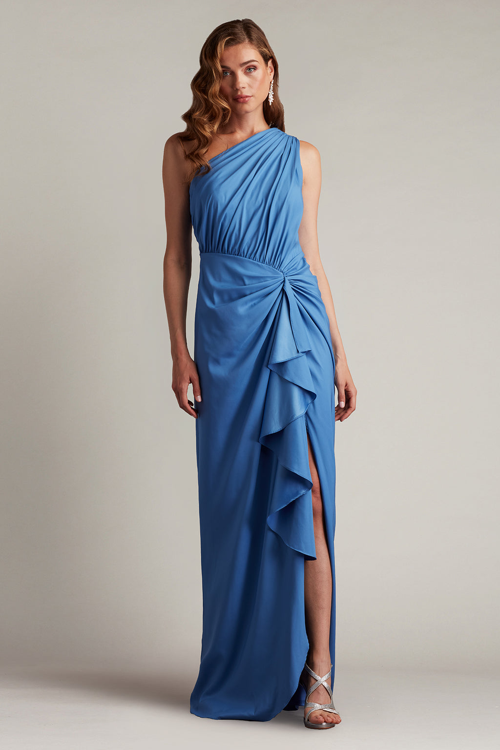 Lena Waterfall Drape Gown