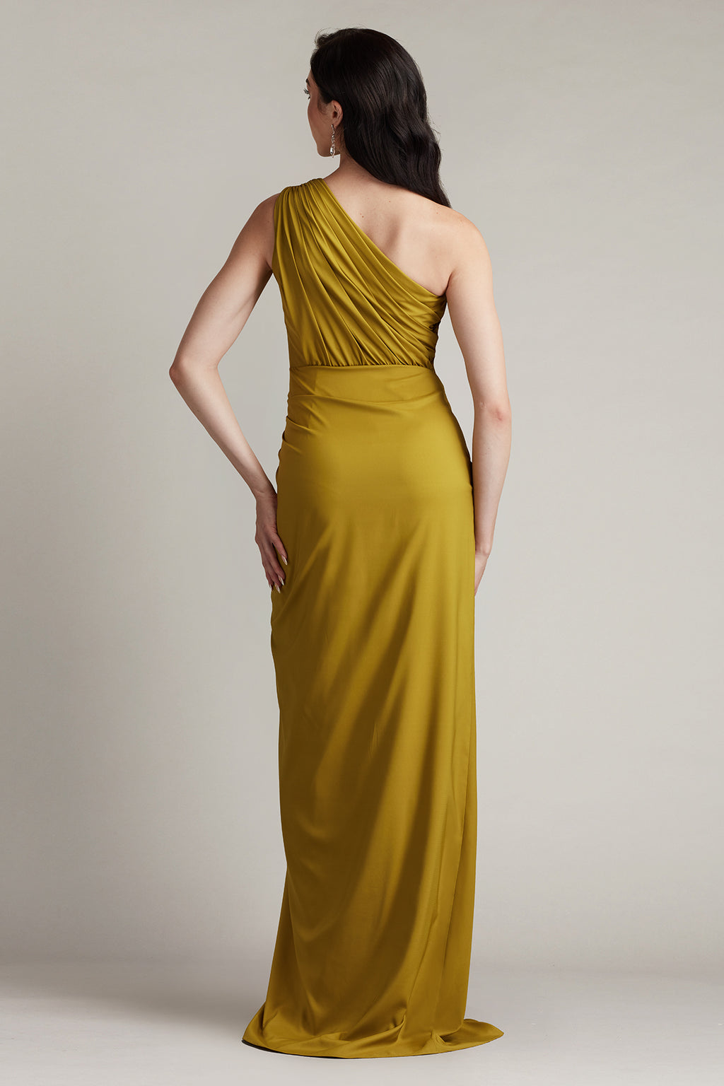 Lena Waterfall Drape Gown