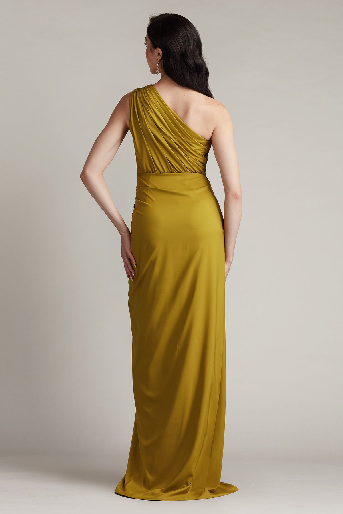 Lena Waterfall Drape Gown