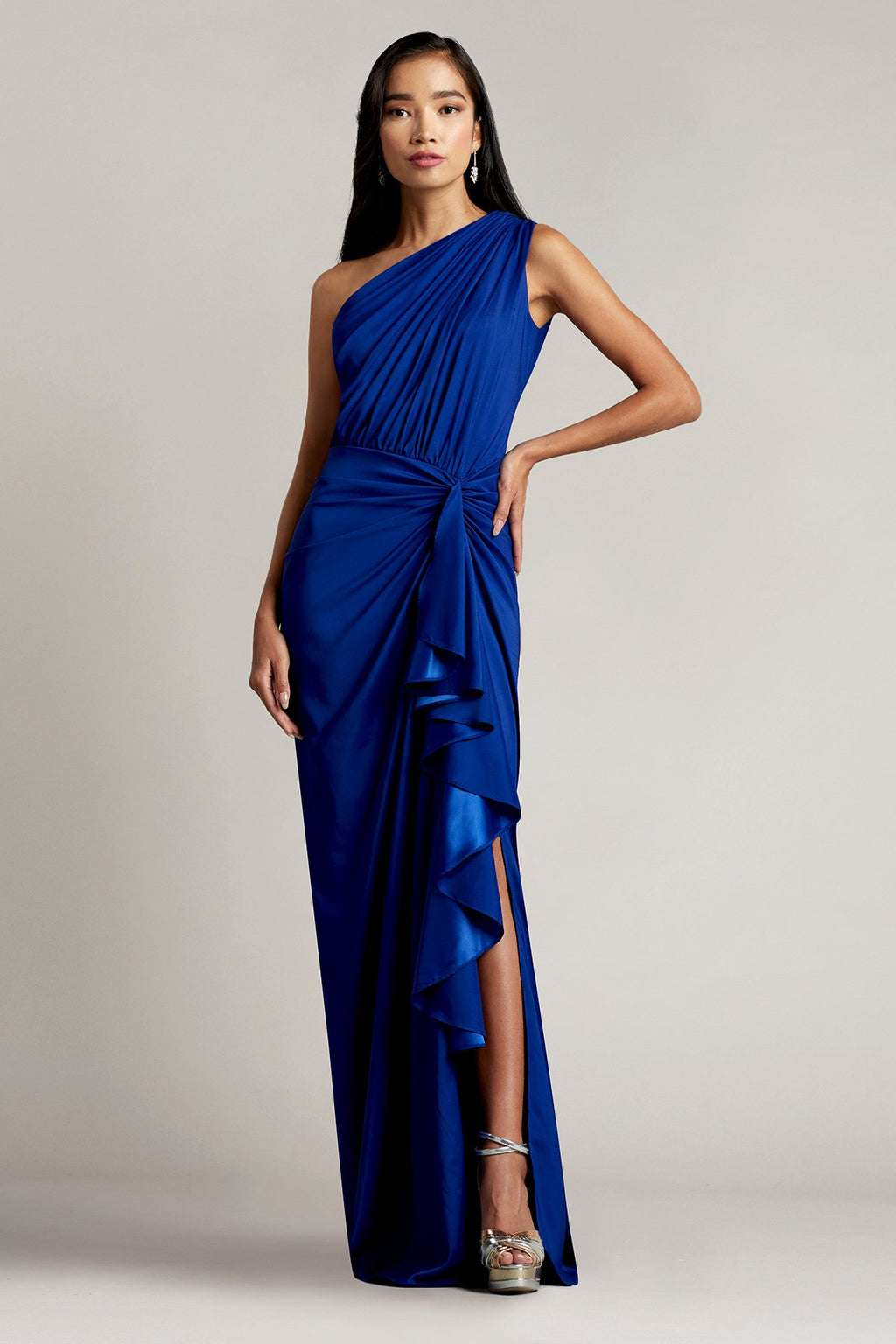 Lena Waterfall Drape Gown