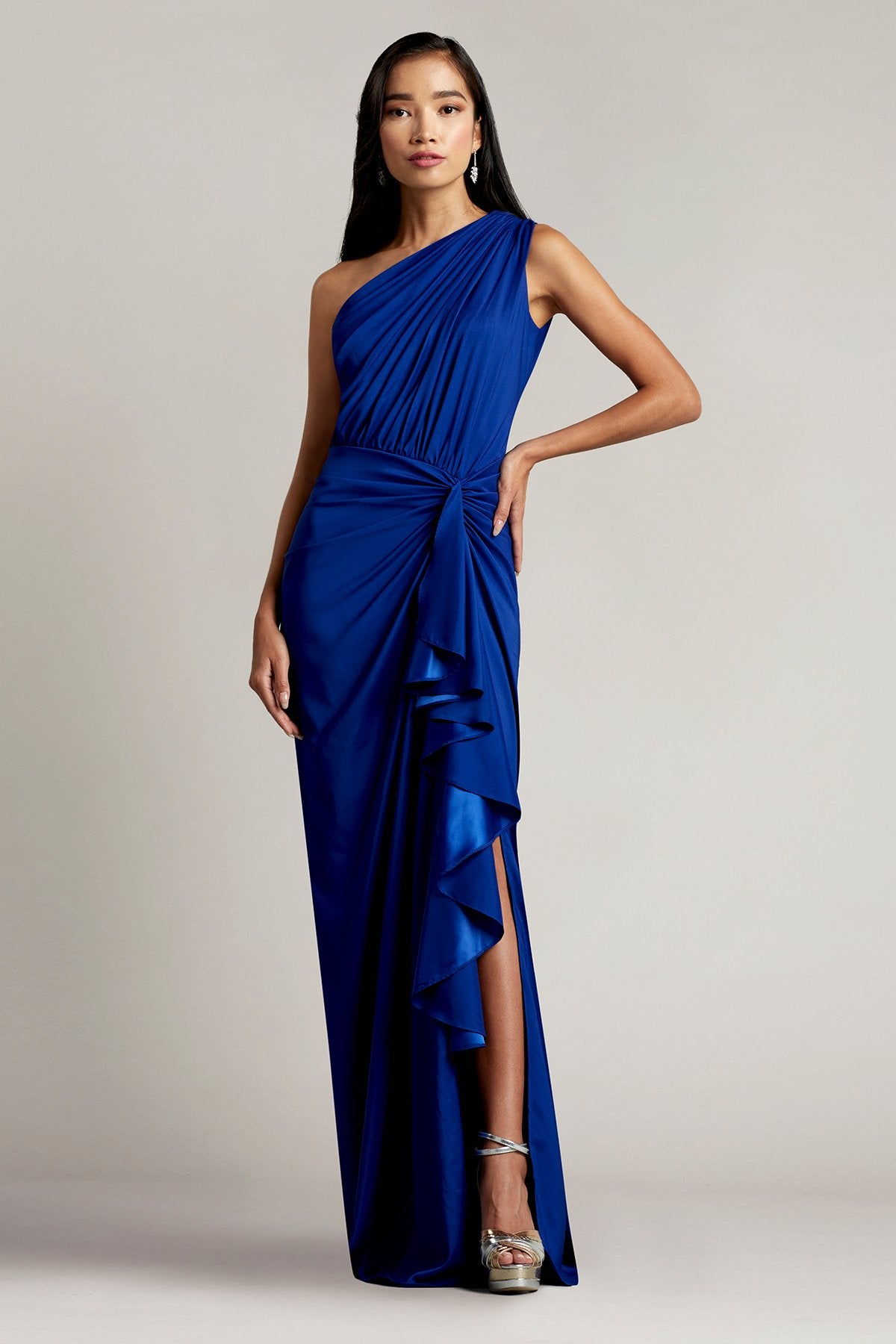 Lena Waterfall Drape Gown