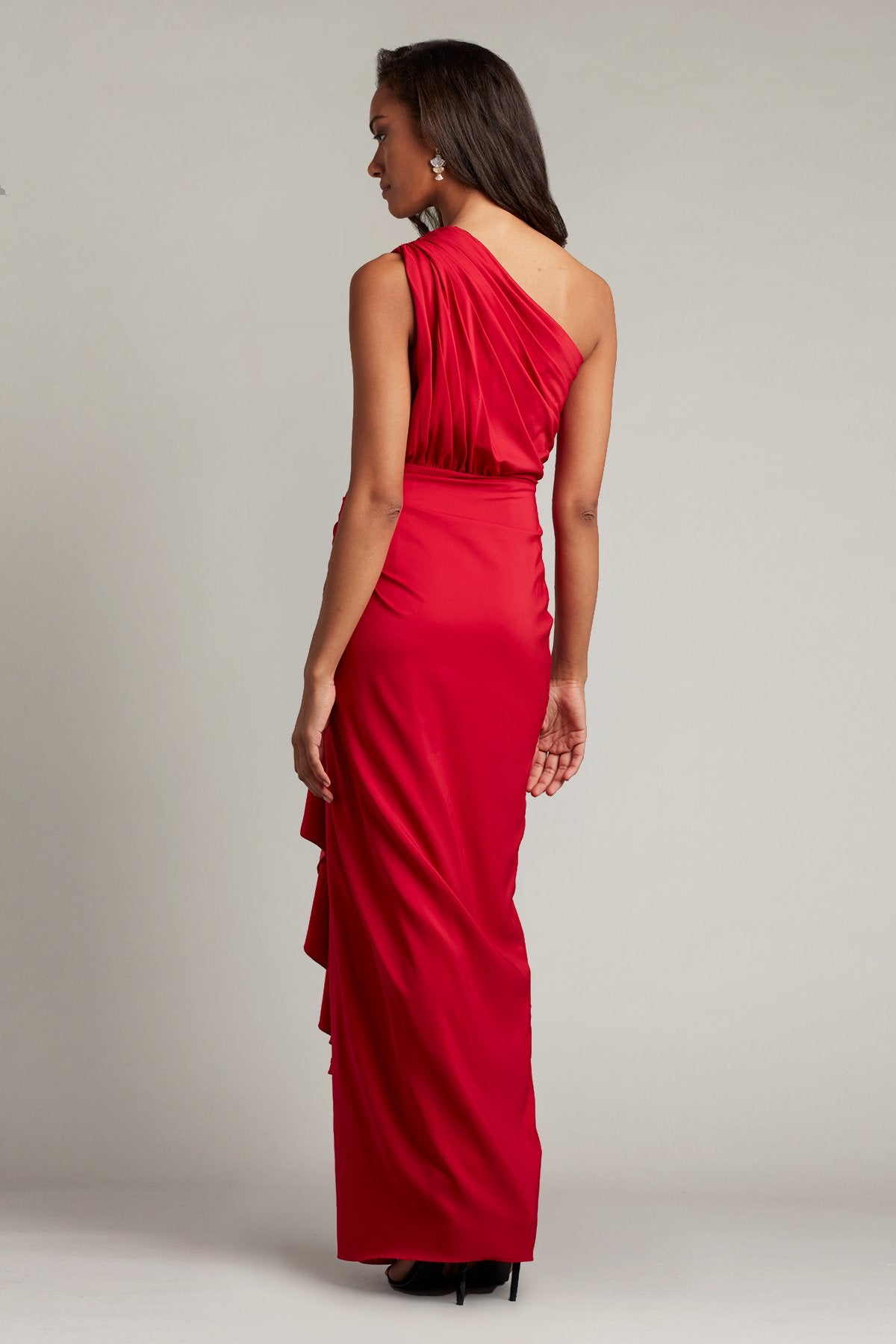 Lena Waterfall Drape Gown