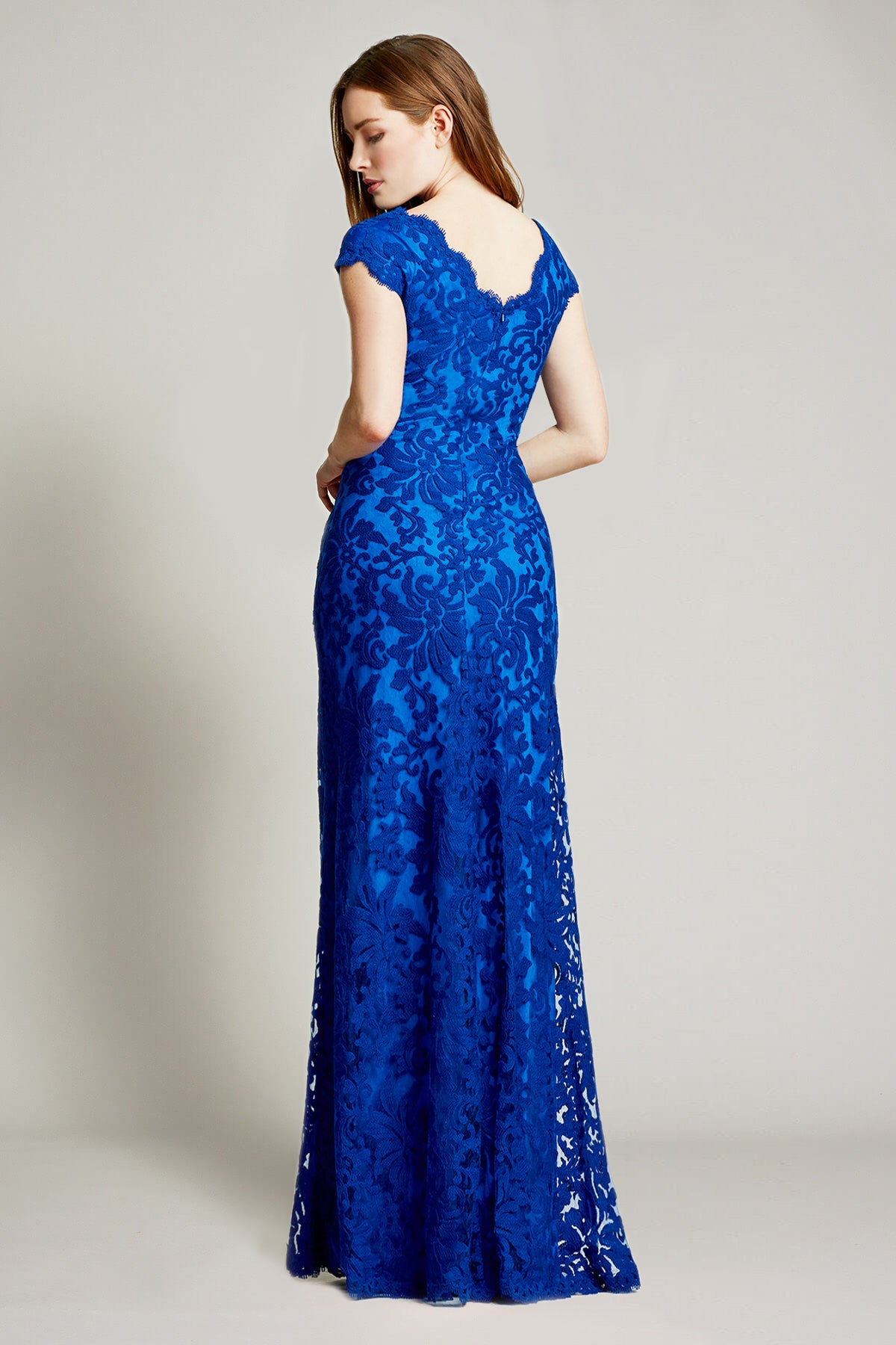 Creighton Embroidered Tulle Gown