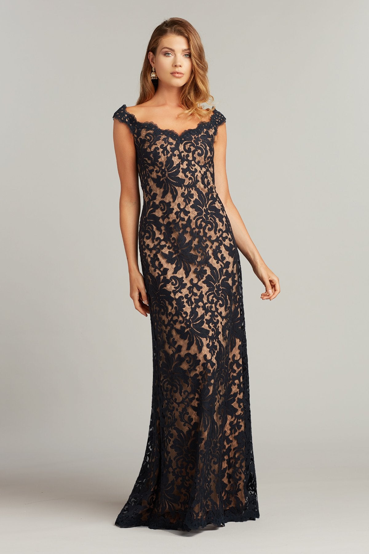 Conder Embroidered Tulle Gown