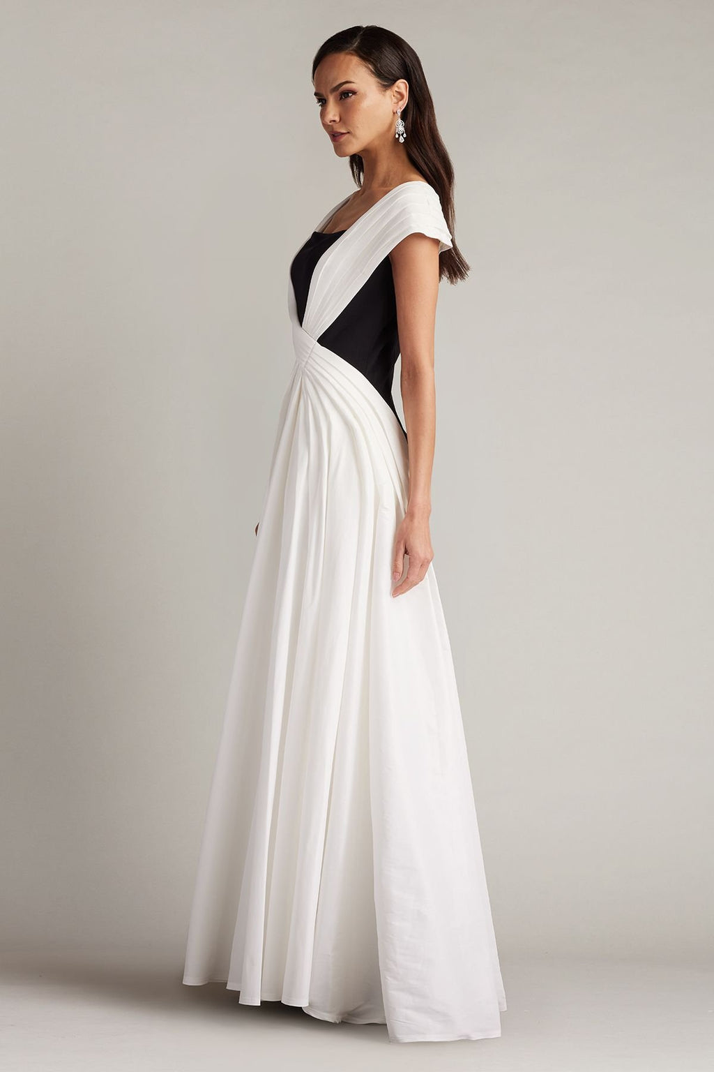 McKenna Draped Sash Gown