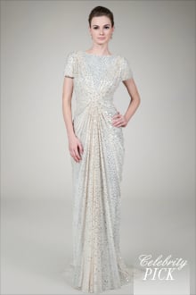 Red Carpet Sequin Gown in Venice