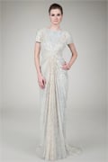 Red Carpet Sequin Gown in Venice