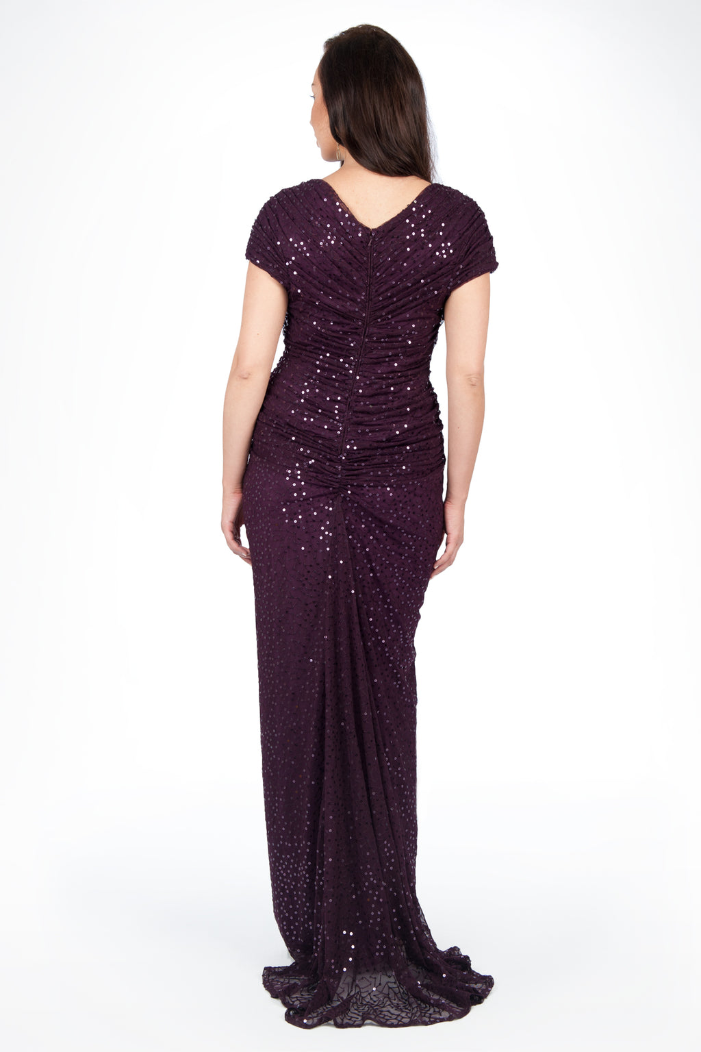 Red Carpet Sequin Gown in Poppy