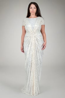 Red Carpet Sequin Gown in Venice