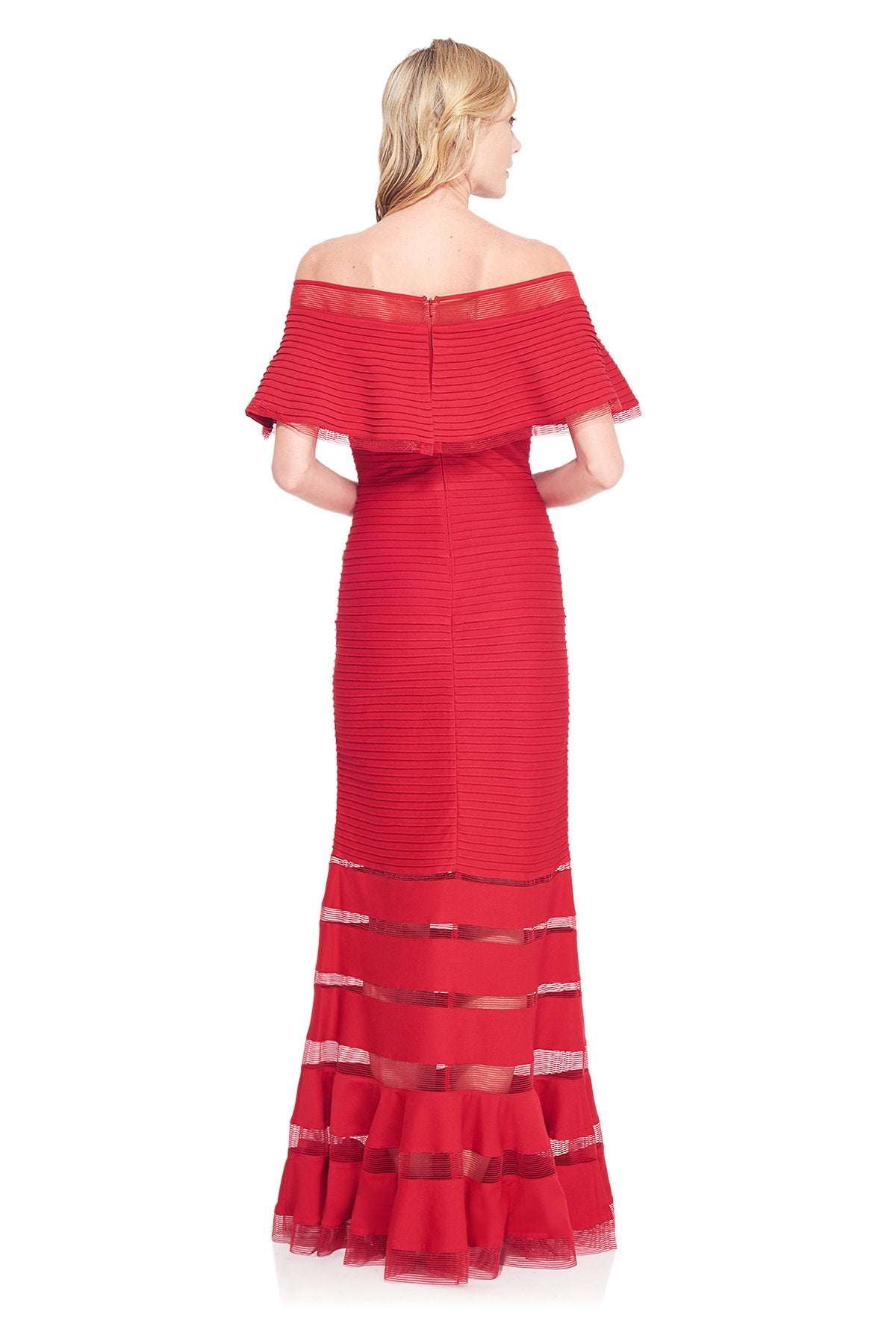 Tabora Off-The-Shoulder Gown