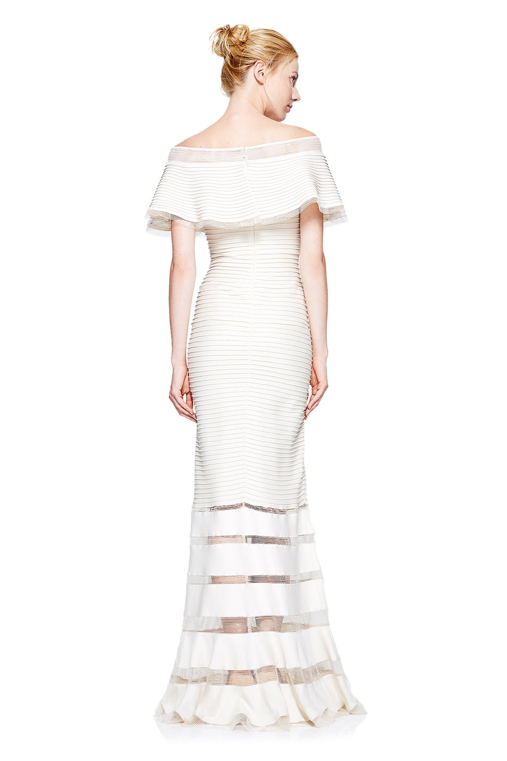 Tabora Off-The-Shoulder Gown