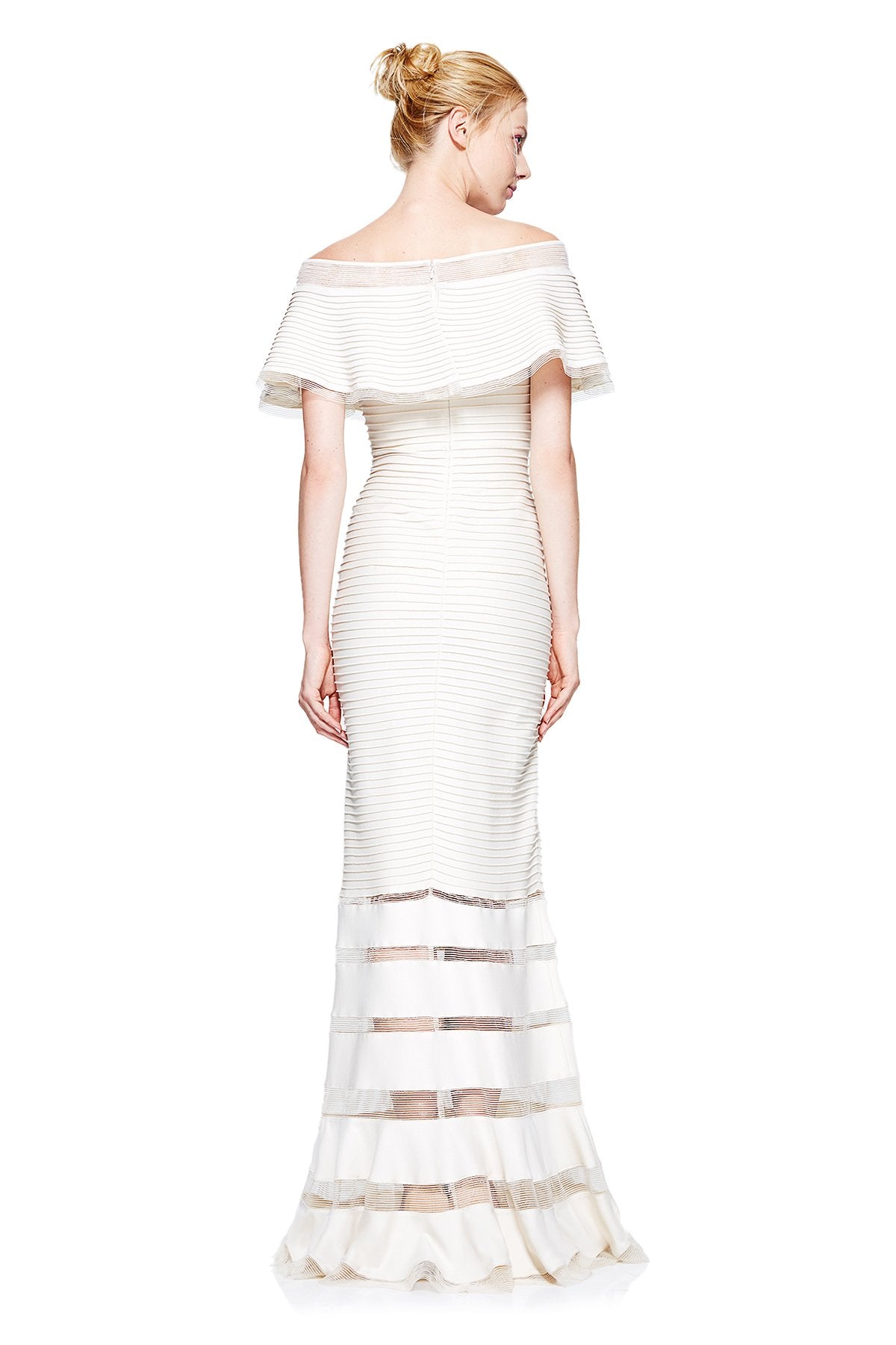 Tabora Off-The-Shoulder Gown