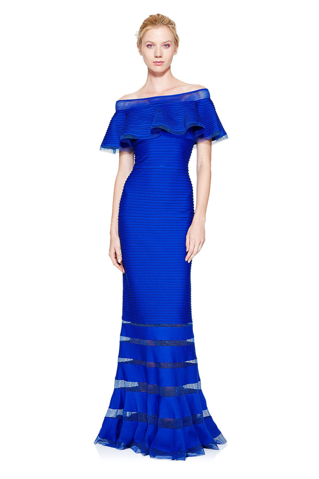 Tabora Off-The-Shoulder Gown