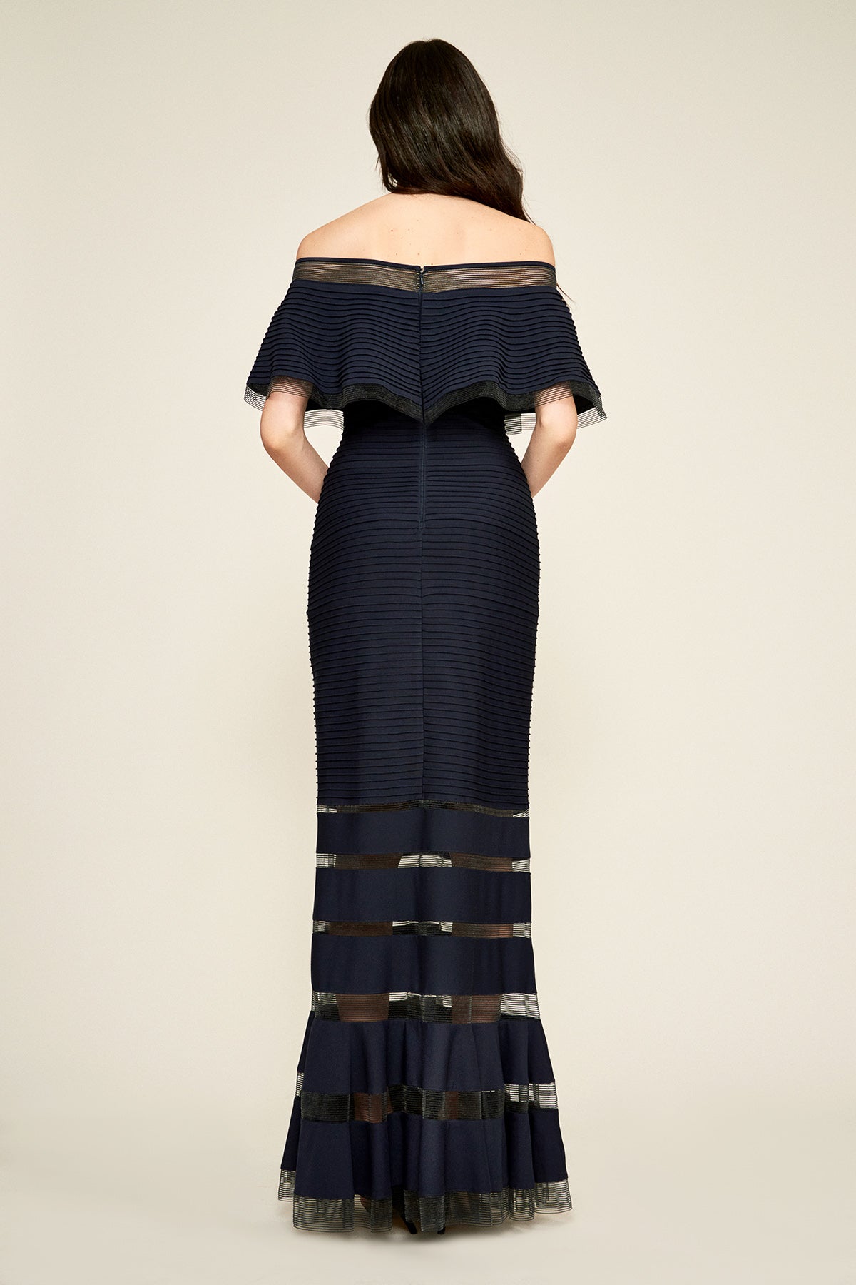 Tadashi Shoji - Tabora Off-Shoulder Gown 