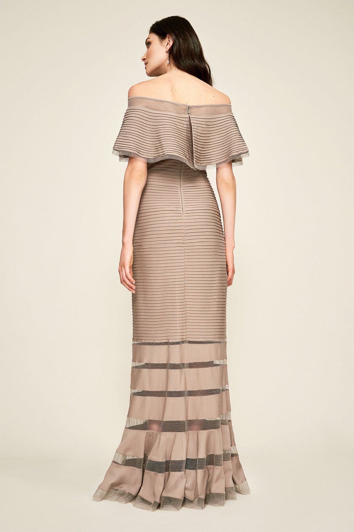Tabora Off-The-Shoulder Gown