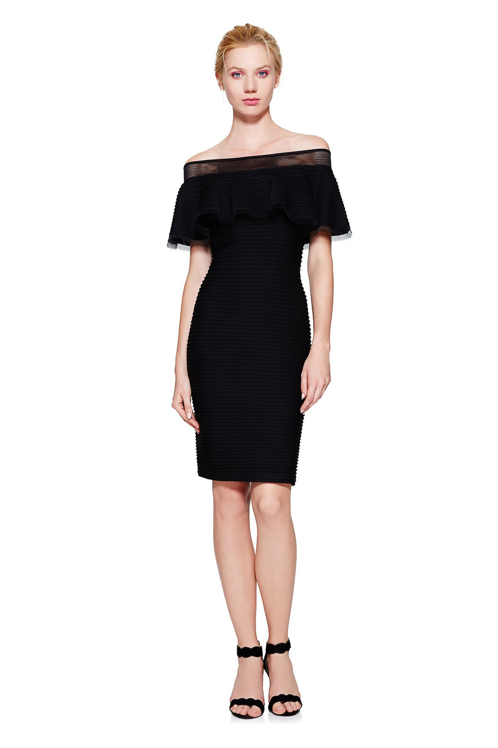 Tadashi Shoji - Tabora Off-Shoulder Dress