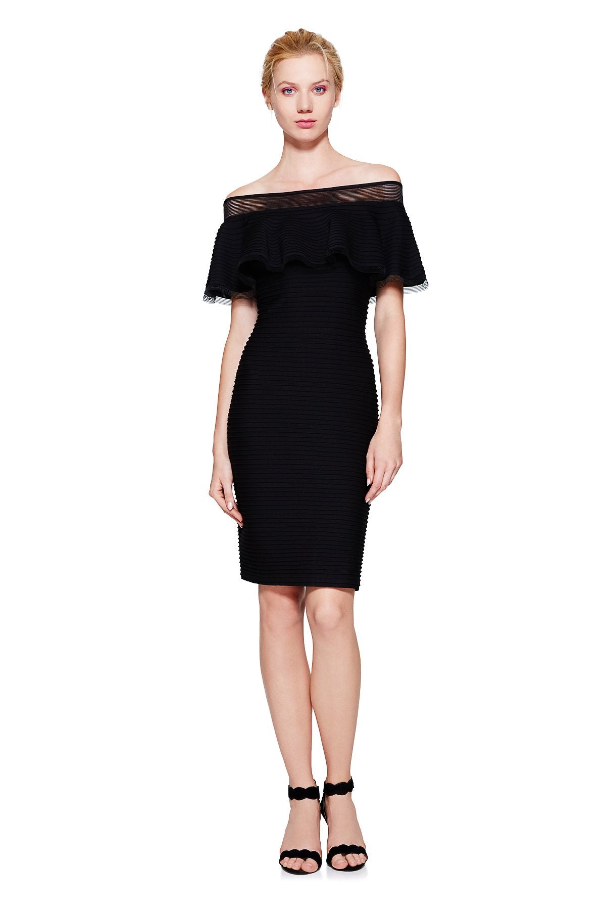 Tadashi Shoji - Tabora Off-Shoulder Dress