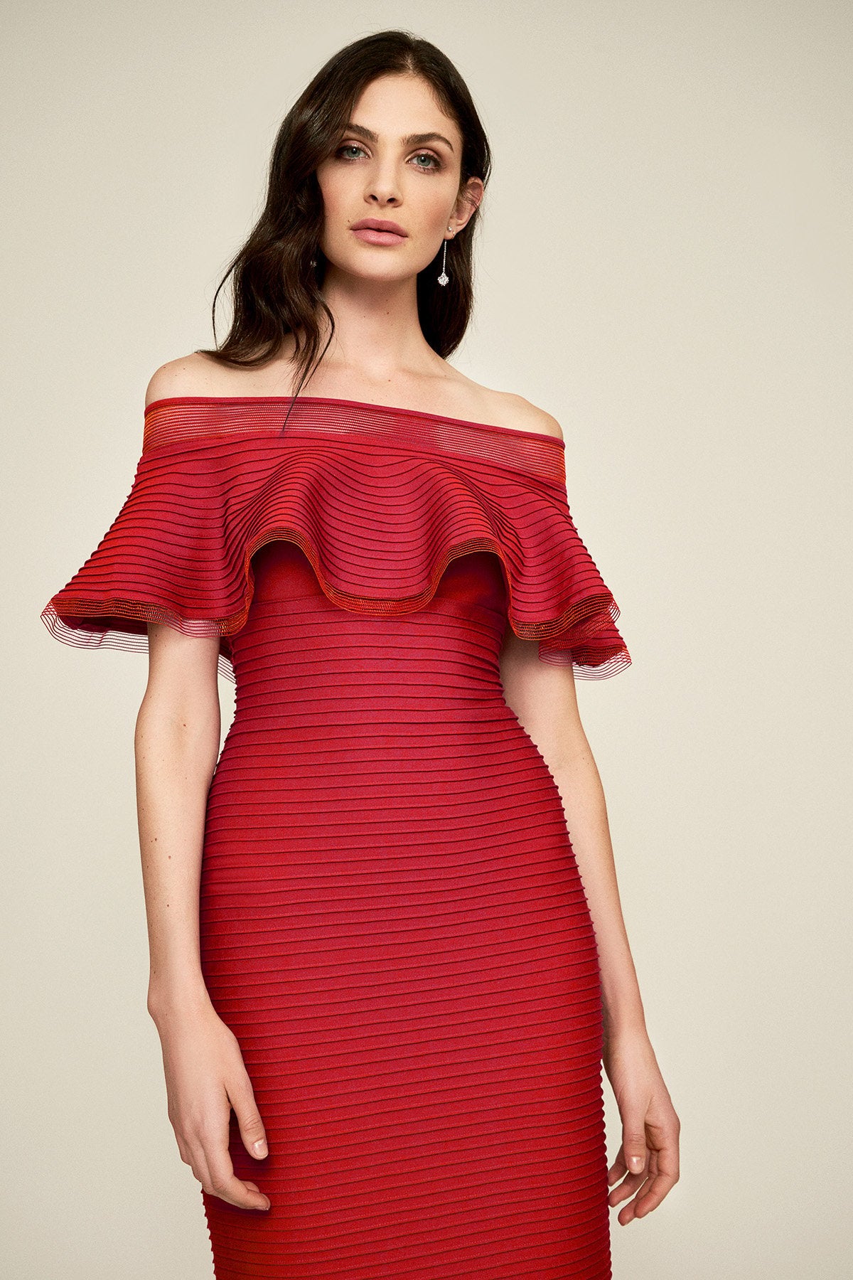 Tabora Off-The-Shoulder Dress