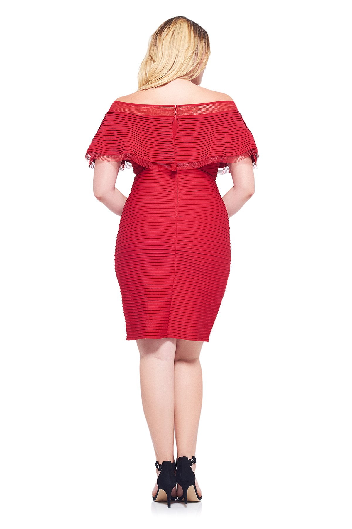 Tabora Off-The-Shoulder Dress - PLUS SIZE