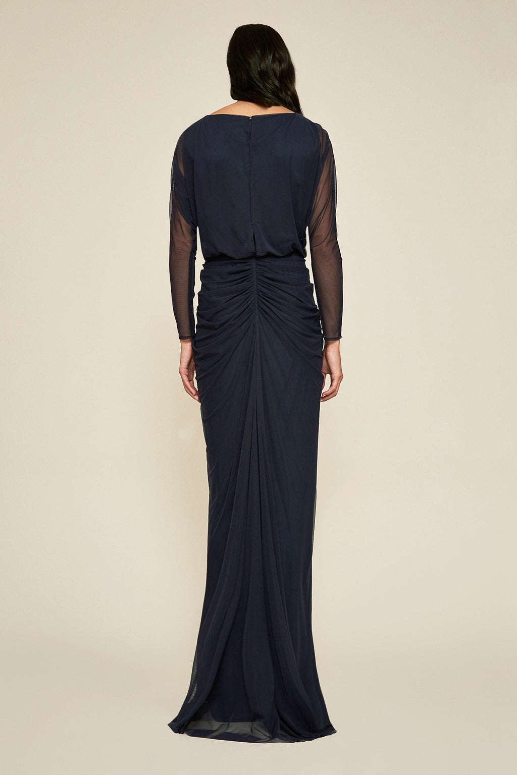 Calico Ruched Gown