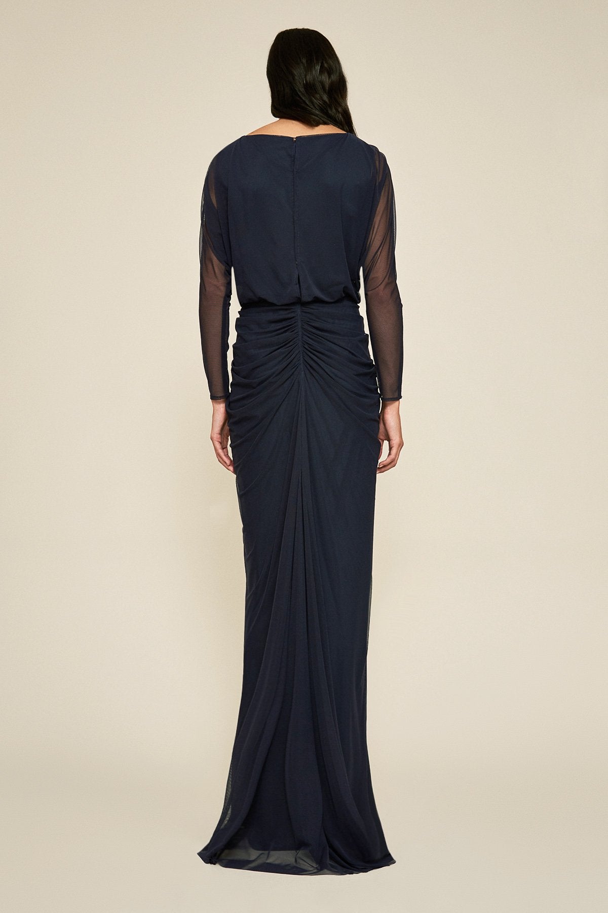 Tadashi Shoji - Calico Ruched Gown