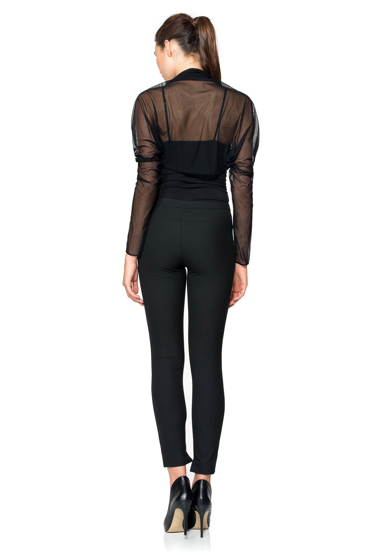 Tadashi Shoji - Gathered Mesh Bolero