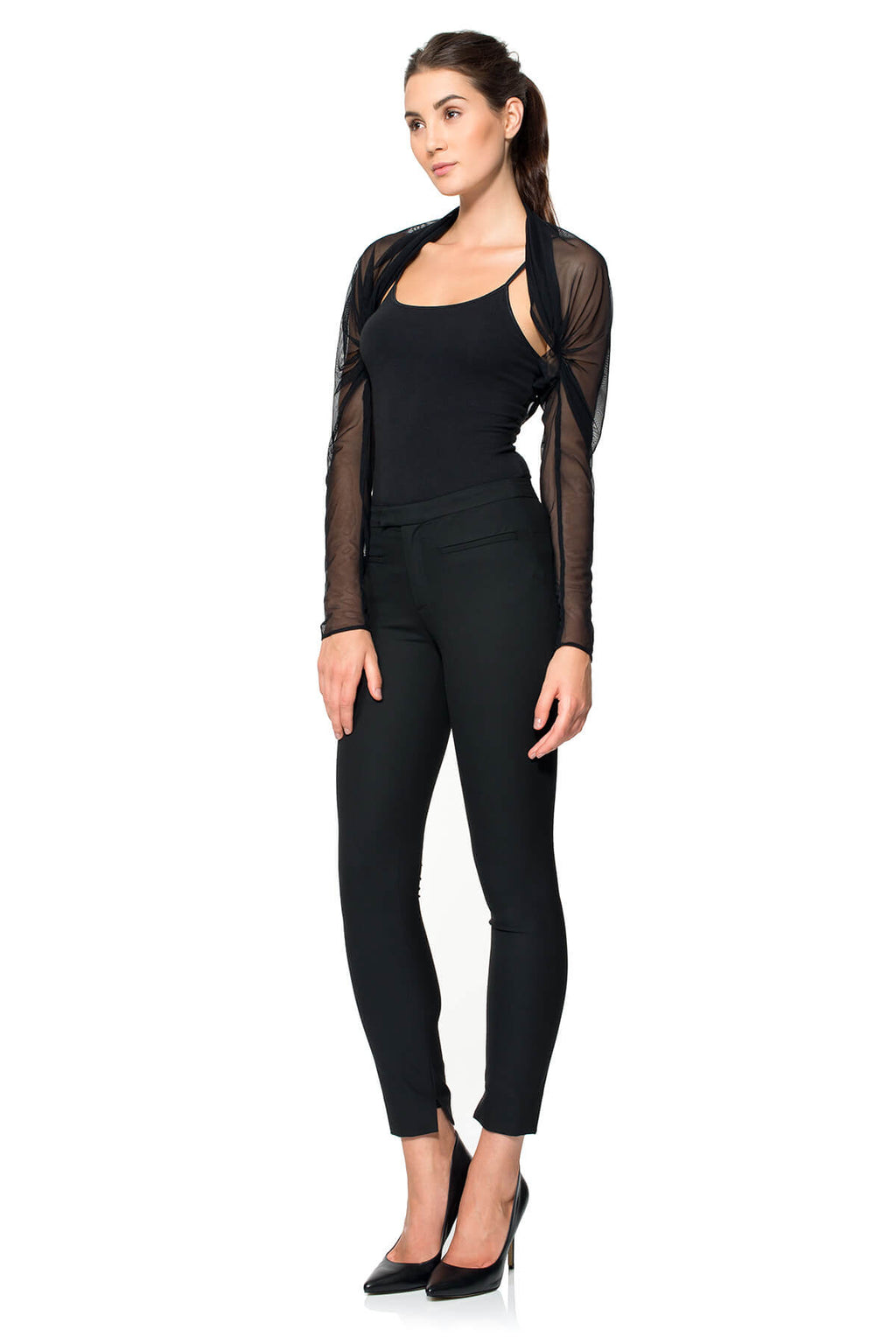Tadashi Shoji - Gathered Mesh Bolero
