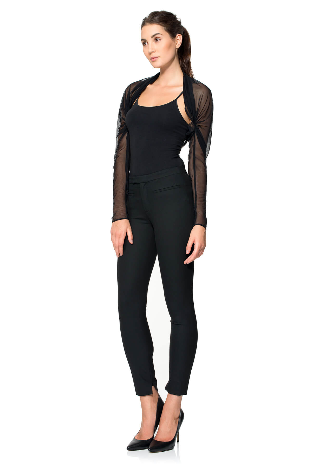 Tadashi Shoji - Gathered Mesh Bolero