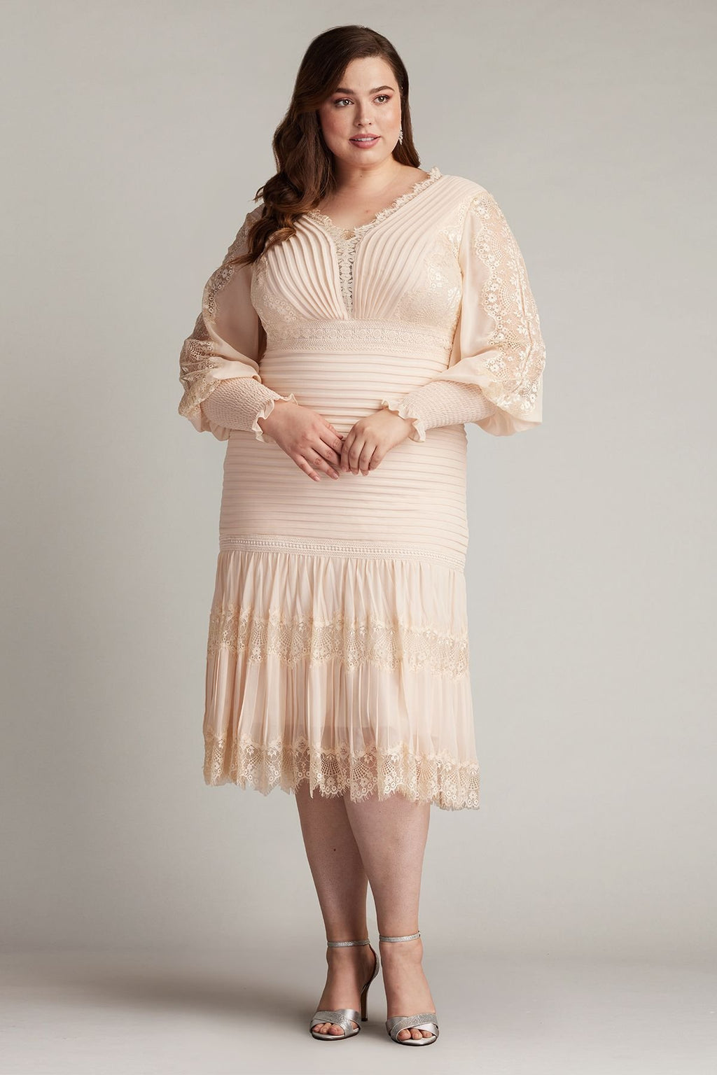 Nyssa Bishop Sleeeve Dress - PLUS SIZE