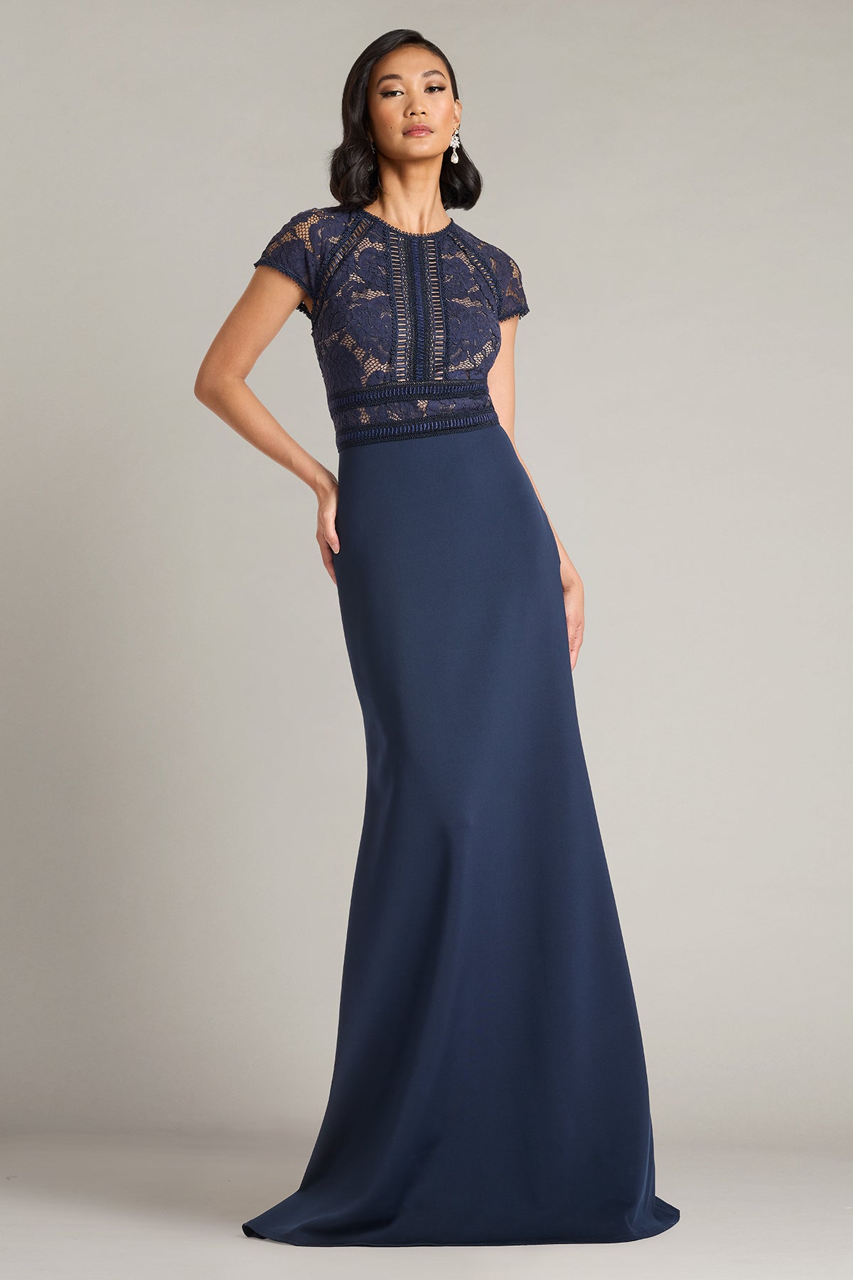 Catrine Lace Bodice Gown
