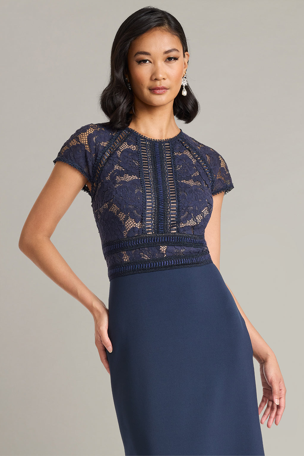 Catrine Lace Bodice Gown