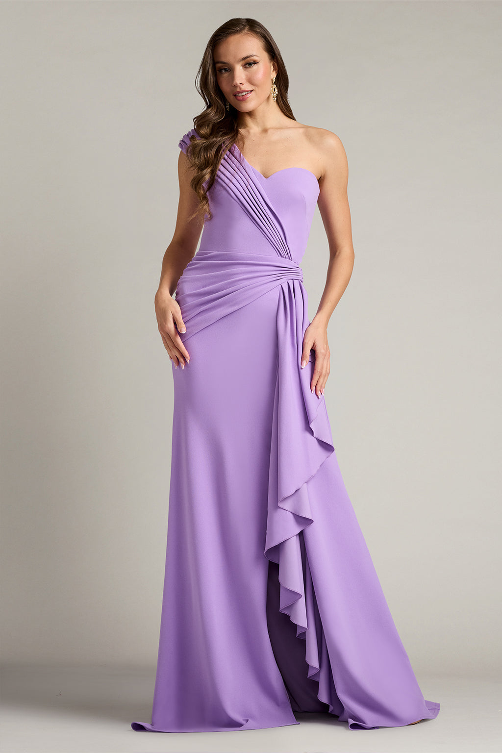 Lune Waterfall Sash Gown