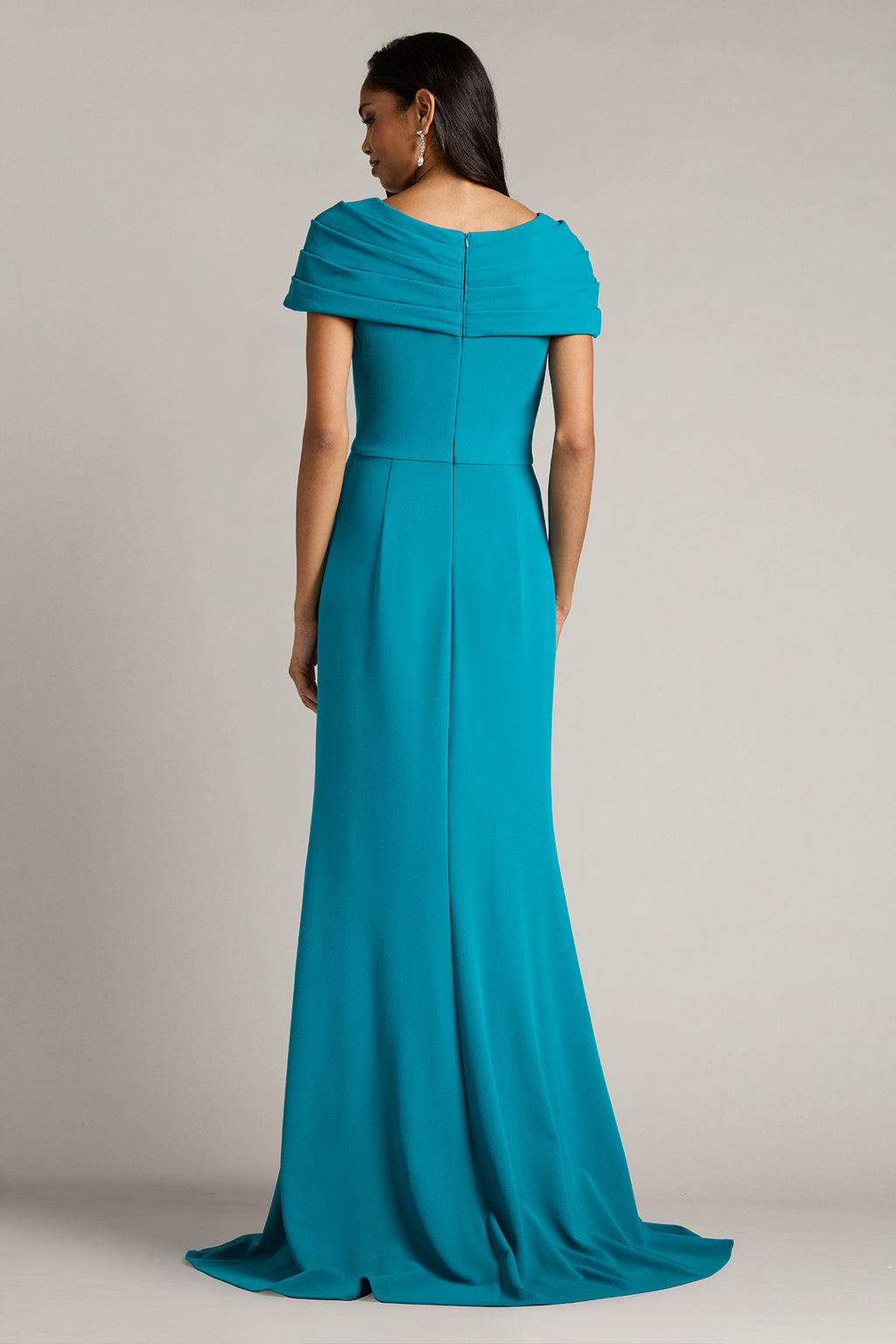 Rafner Twist Neck Gown-DAQUA Back
