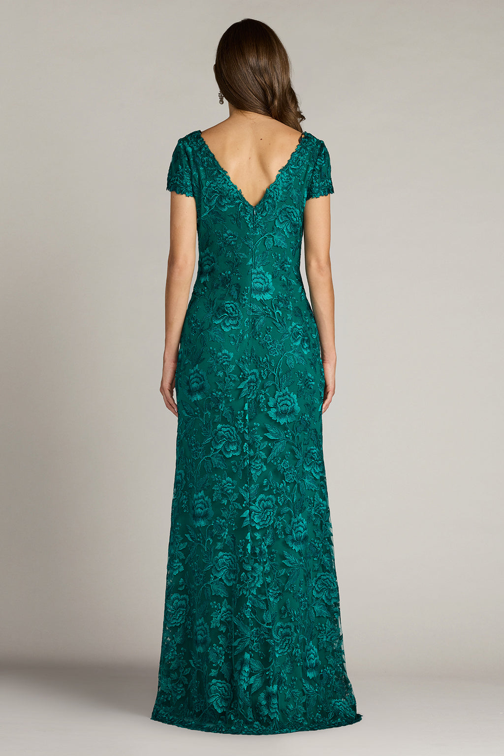 Oran Embroidered Tulle Gown