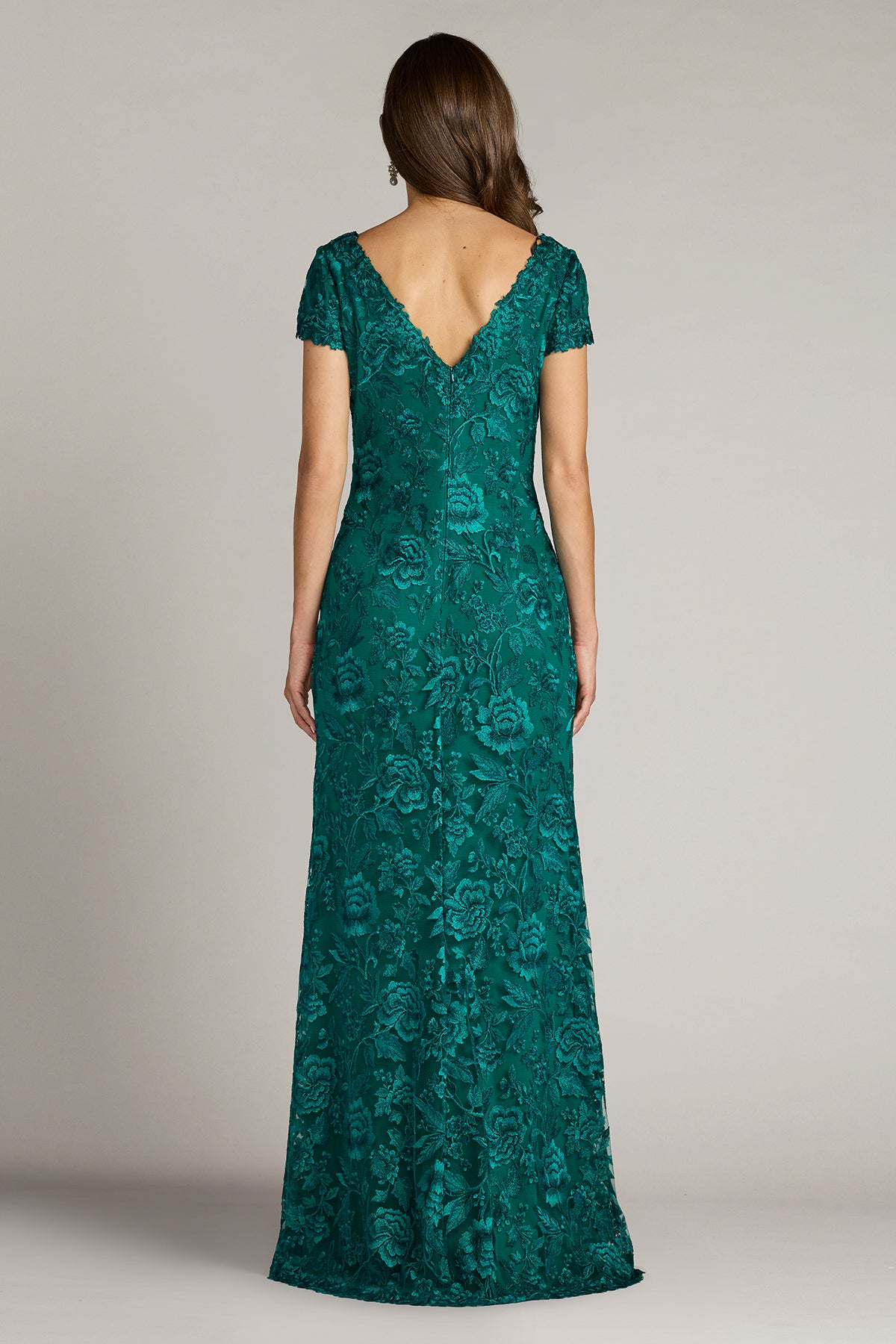Oran Embroidered Tulle Gown